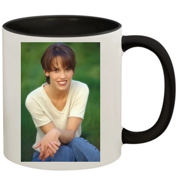 Hilary Swank 11oz Colored Inner & Handle Mug