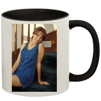 Hilary Swank 11oz Colored Inner & Handle Mug