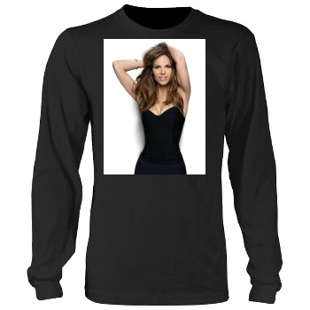 Hilary Swank Men's Heavy Long Sleeve TShirt