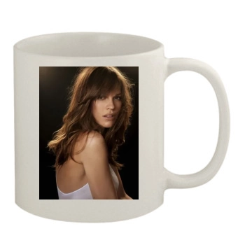 Hilary Swank 11oz White Mug