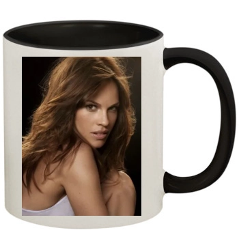 Hilary Swank 11oz Colored Inner & Handle Mug