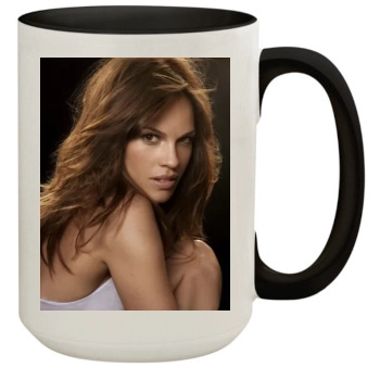 Hilary Swank 15oz Colored Inner & Handle Mug