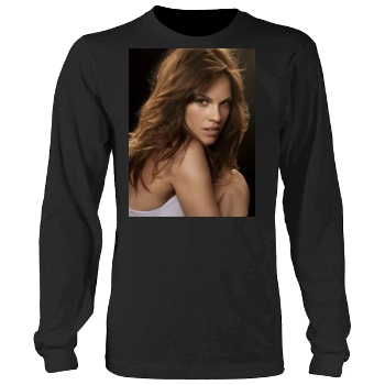 Hilary Swank Men's Heavy Long Sleeve TShirt