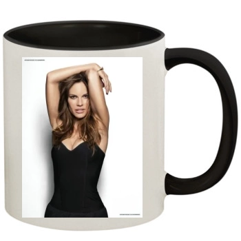 Hilary Swank 11oz Colored Inner & Handle Mug