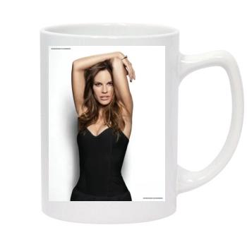 Hilary Swank 14oz White Statesman Mug