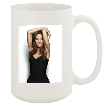 Hilary Swank 15oz White Mug