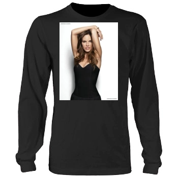 Hilary Swank Men's Heavy Long Sleeve TShirt