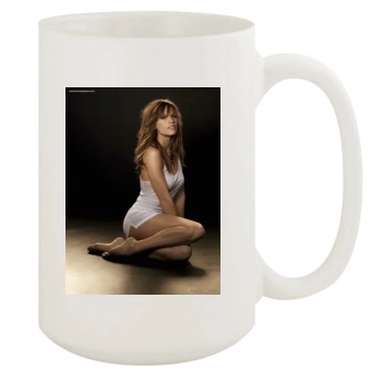 Hilary Swank 15oz White Mug