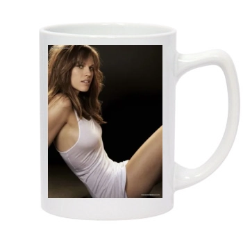 Hilary Swank 14oz White Statesman Mug