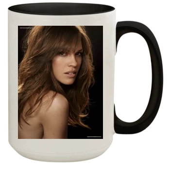 Hilary Swank 15oz Colored Inner & Handle Mug