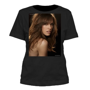 Hilary Swank Women's Cut T-Shirt