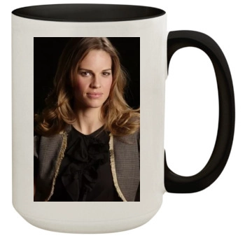 Hilary Swank 15oz Colored Inner & Handle Mug