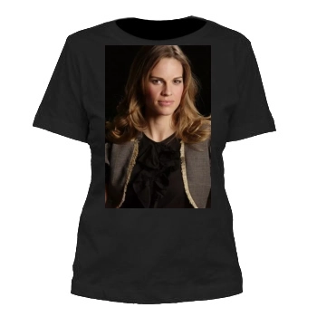 Hilary Swank Women's Cut T-Shirt