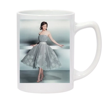 Hilary Swank 14oz White Statesman Mug