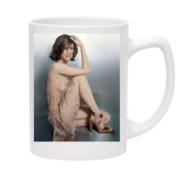 Hilary Swank 14oz White Statesman Mug