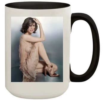 Hilary Swank 15oz Colored Inner & Handle Mug