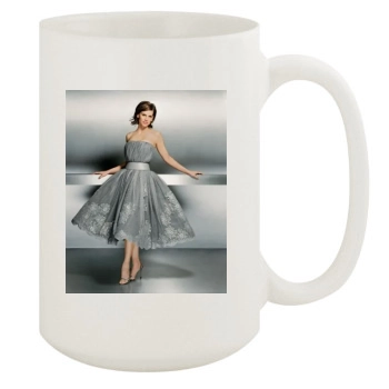 Hilary Swank 15oz White Mug