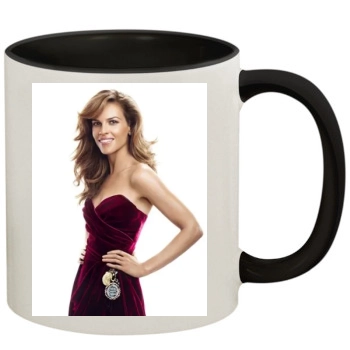 Hilary Swank 11oz Colored Inner & Handle Mug