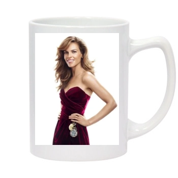 Hilary Swank 14oz White Statesman Mug