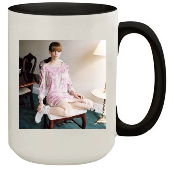 Hilary Swank 15oz Colored Inner & Handle Mug