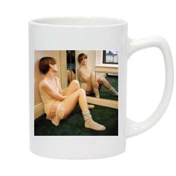 Hilary Swank 14oz White Statesman Mug