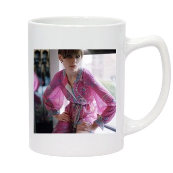 Hilary Swank 14oz White Statesman Mug