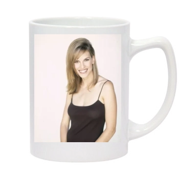 Hilary Swank 14oz White Statesman Mug