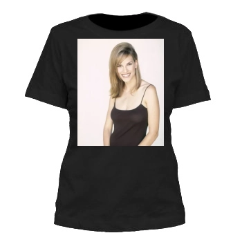 Hilary Swank Women's Cut T-Shirt