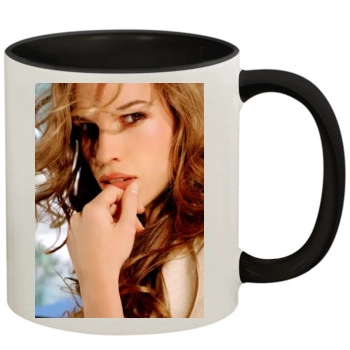 Hilary Swank 11oz Colored Inner & Handle Mug