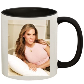 Hilary Swank 11oz Colored Inner & Handle Mug