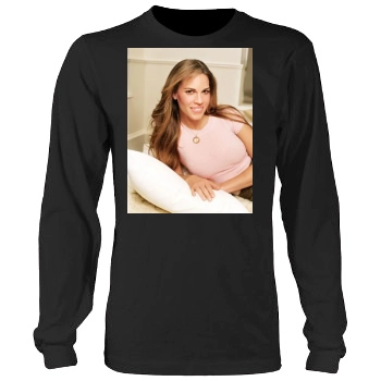 Hilary Swank Men's Heavy Long Sleeve TShirt