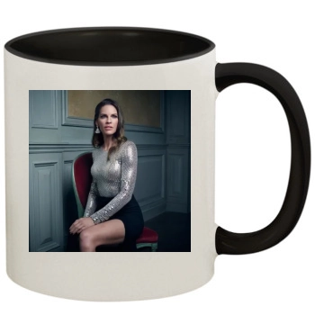 Hilary Swank 11oz Colored Inner & Handle Mug