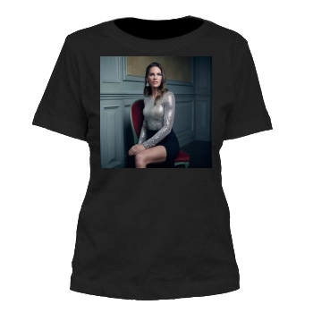 Hilary Swank Women's Cut T-Shirt