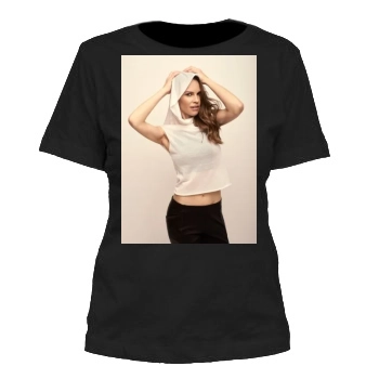 Hilary Swank Women's Cut T-Shirt