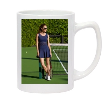 Hilary Swank 14oz White Statesman Mug