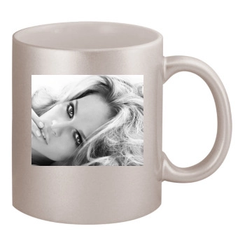 Hilary Swank 11oz Metallic Silver Mug