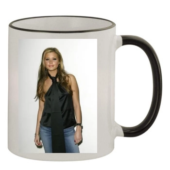 Holly Valance 11oz Colored Rim & Handle Mug