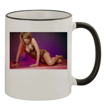 Holly Valance 11oz Colored Rim & Handle Mug