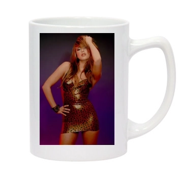 Holly Valance 14oz White Statesman Mug