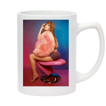 Holly Valance 14oz White Statesman Mug