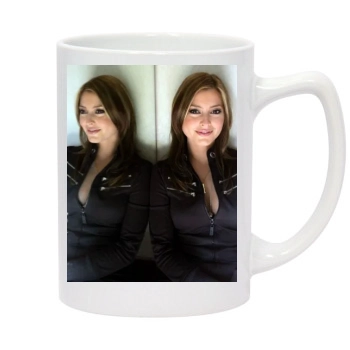 Holly Valance 14oz White Statesman Mug