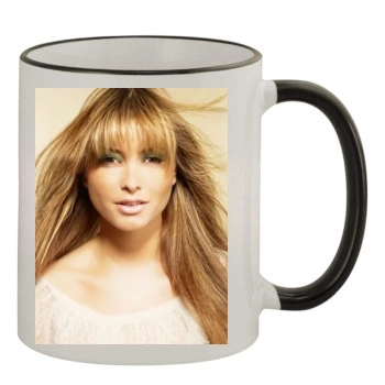 Holly Valance 11oz Colored Rim & Handle Mug