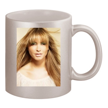 Holly Valance 11oz Metallic Silver Mug