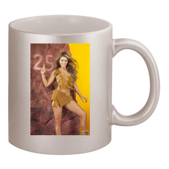 Holly Valance 11oz Metallic Silver Mug