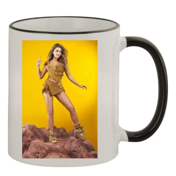 Holly Valance 11oz Colored Rim & Handle Mug