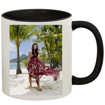 Holly Valance 11oz Colored Inner & Handle Mug