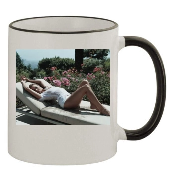 Holly Valance 11oz Colored Rim & Handle Mug