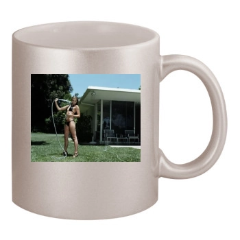 Holly Valance 11oz Metallic Silver Mug