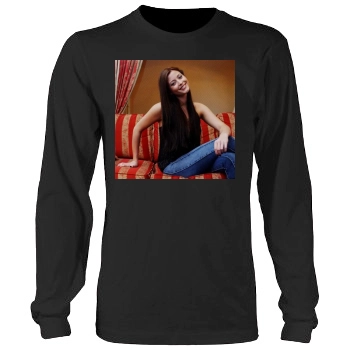 Holly Valance Men's Heavy Long Sleeve TShirt