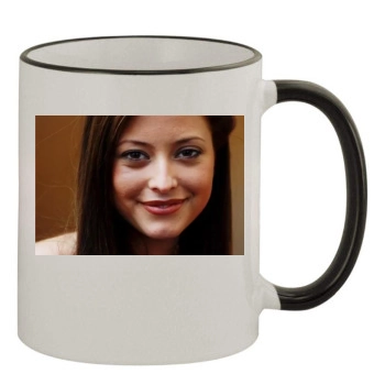 Holly Valance 11oz Colored Rim & Handle Mug